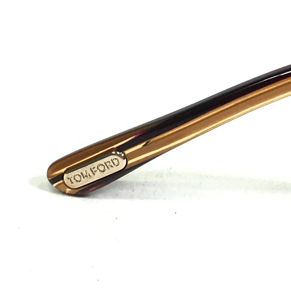 Tom Ford Eyeglasses Frames TF5024 268 Brown Rectangular Full Wire Rim 54-16-130